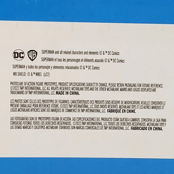 DC Super Powers Supermobile Superman's Action Vehicle McFarlane Toys 2022 New - Picture 3 of 5